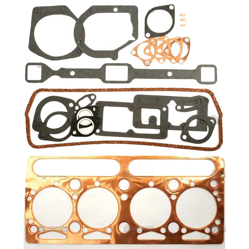 746051M91 Top Gasket Set Fits Massey Ferguson 65 302 304 A4.203 Tractors