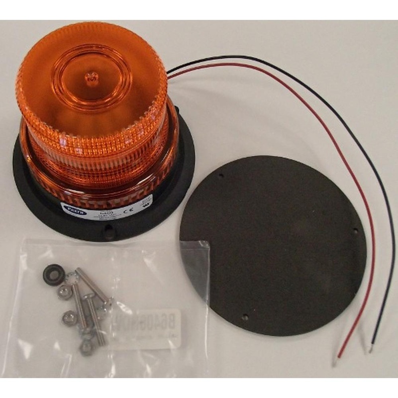 6460A-PRE Preco Amber LED Beacon Strobe Light 12 - 80 Volt for 6460 Series