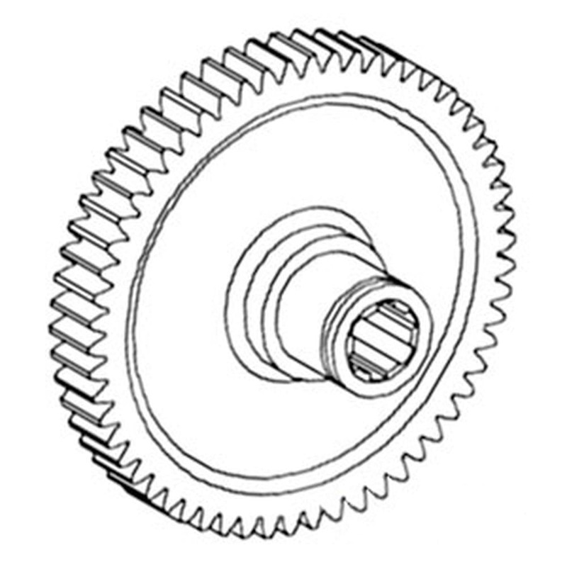 68512C1 IPTO Drive Gear Fits Case-IH Tractor Models 1066 1086 1466 1468 3088 328