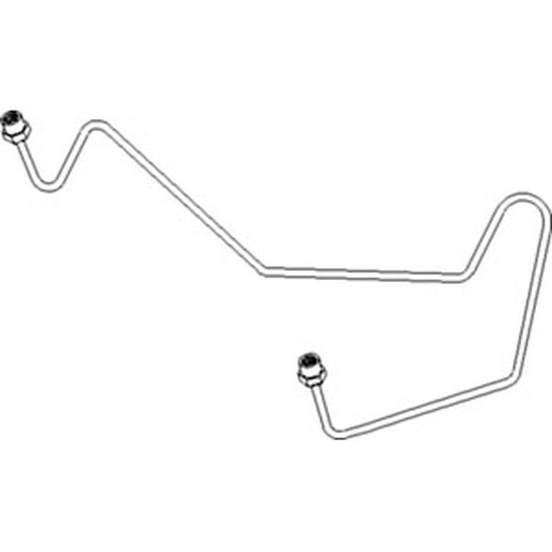 Injection Line - #2 Cylinder Fits Case-IH 1660 1640 1086 1566 3588 6388