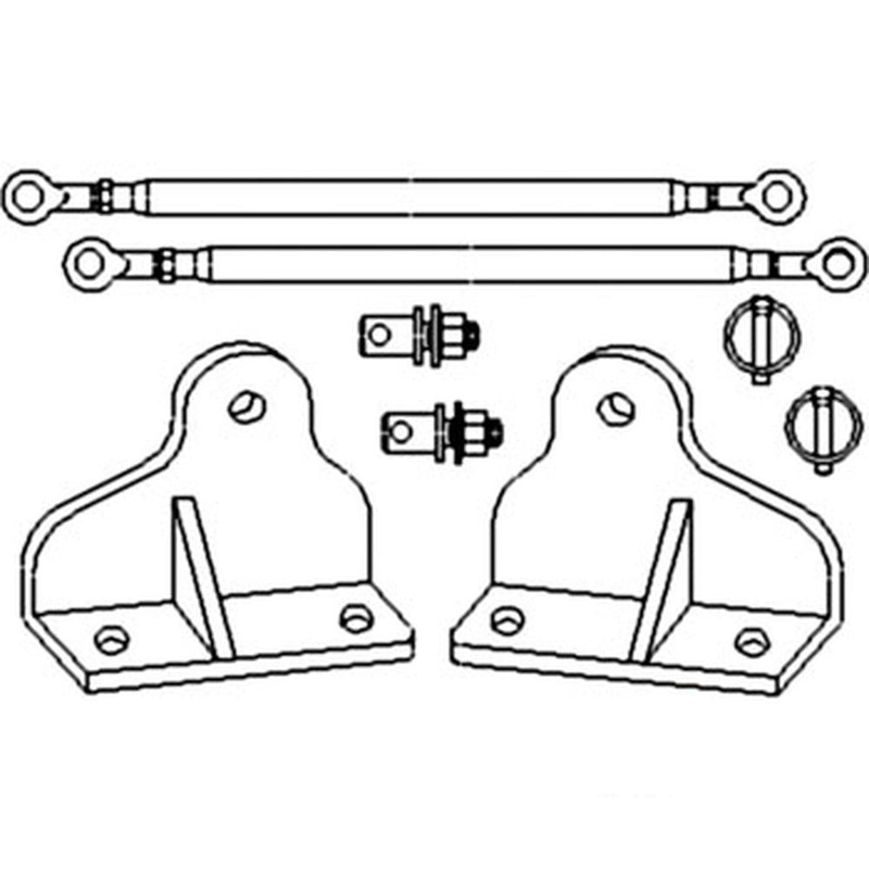 49A50 Set of 2 Stabilizer Kit Fits Massey Ferguson 30 1085
