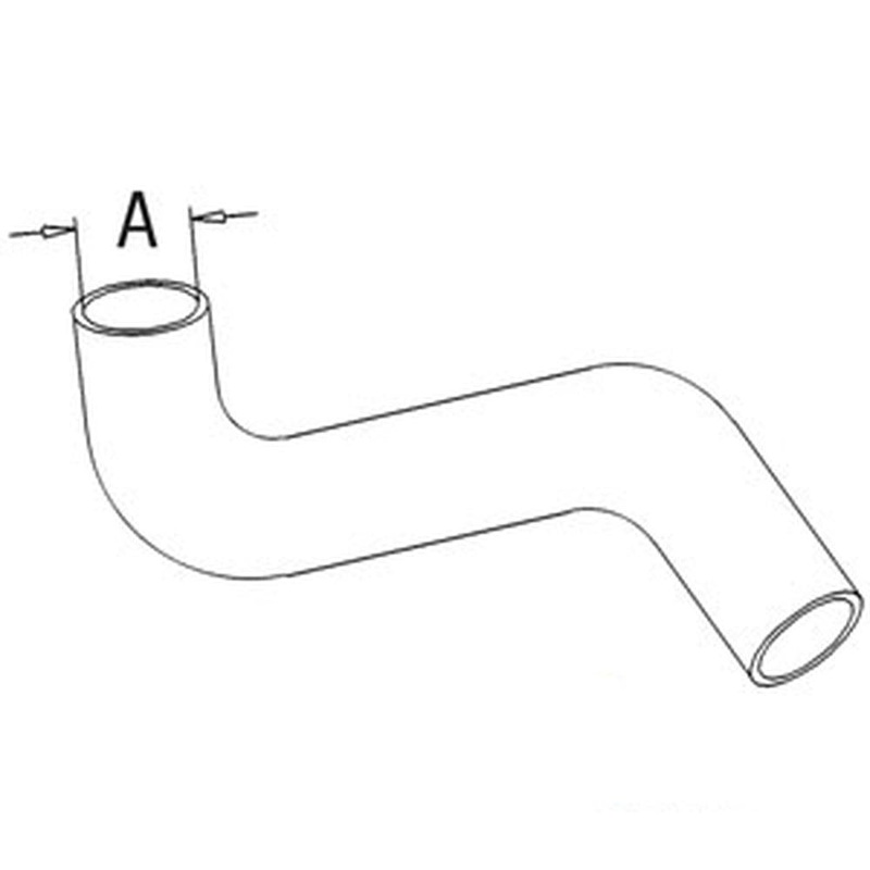 Lower Bottom Radiator hose Fits Massey Ferguson Tractor 165 512058M1