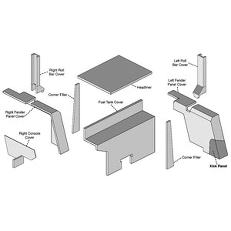 Fits Case Cab Restoration Foam Kit 1270 1370 1570