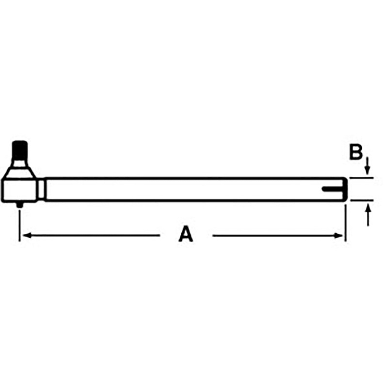 382569R92 Fits Case-IH Fits International Harvester Tractor Tie Rod Tube