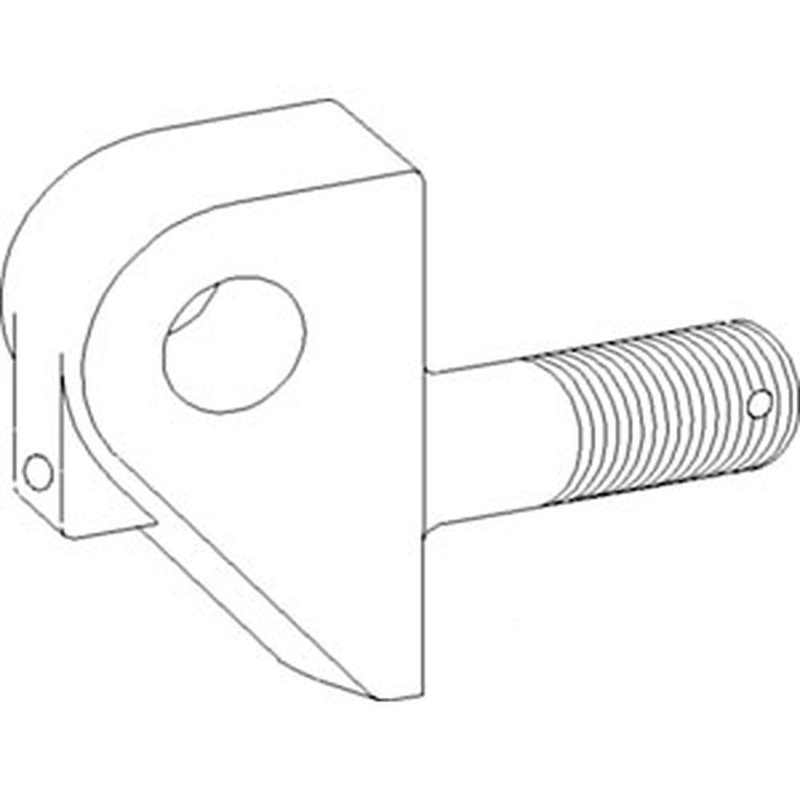 389371R1 New Rear Stabilizer Eyebolt Fits Case-IH Tractor Models 544 656 +