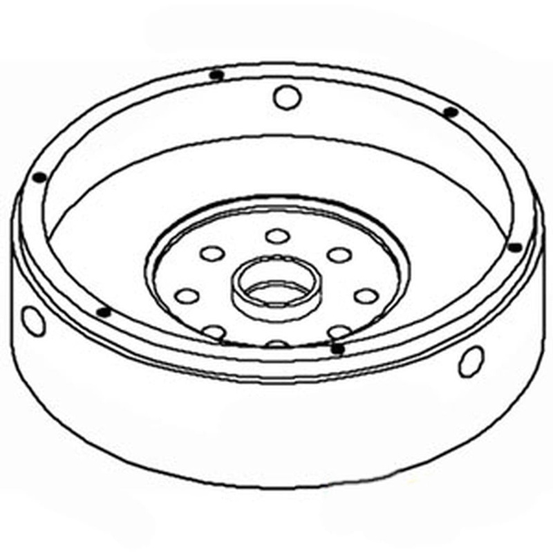 Flywheel With Ring Gear Fits Massey Ferguson 4243 393 4245 390 4253 398 390T 425