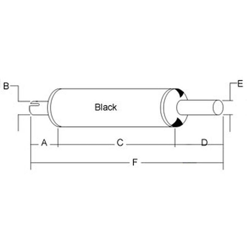 Muffler Fits International Harvester 856 2856 Tractor Industrial Tractor