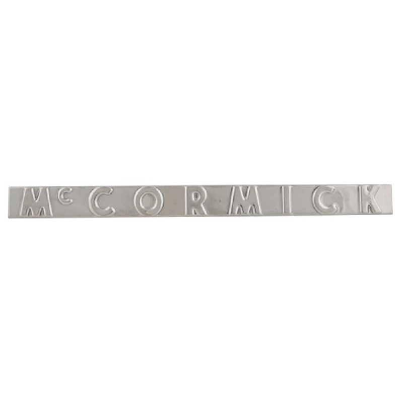362317R1 "McCormick" Side Emblem Fits Case IH 300 350 400 450 Fits International