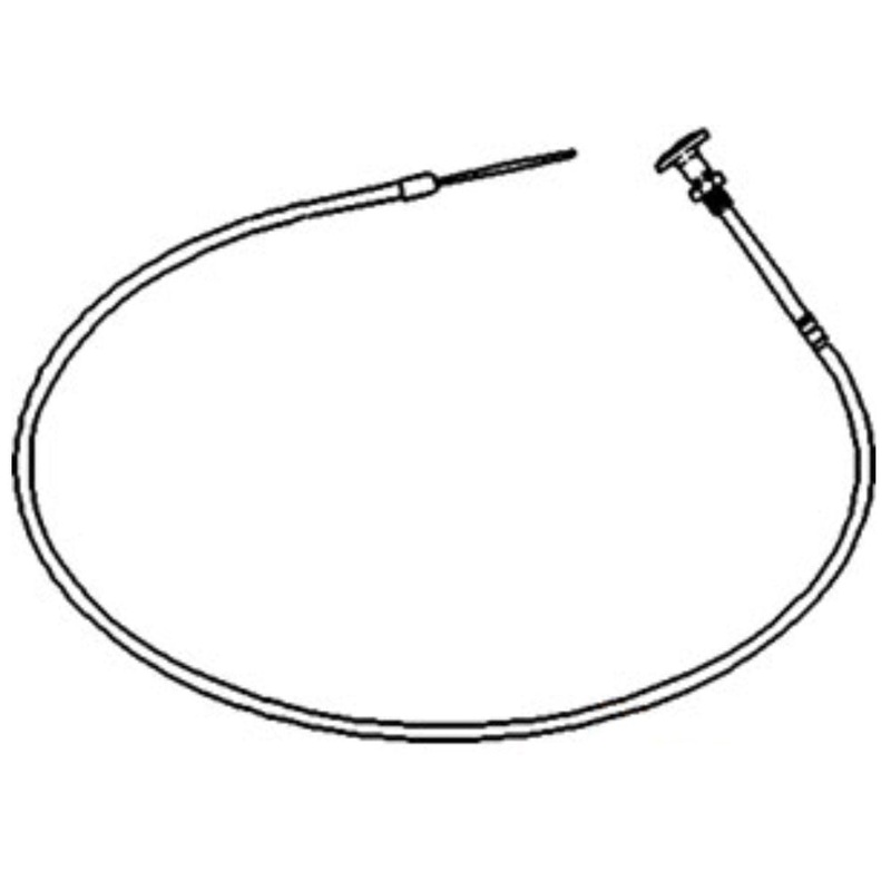 374217R92 46" Choke Cable Fits Massey Ferguson MF Forklift 2500
