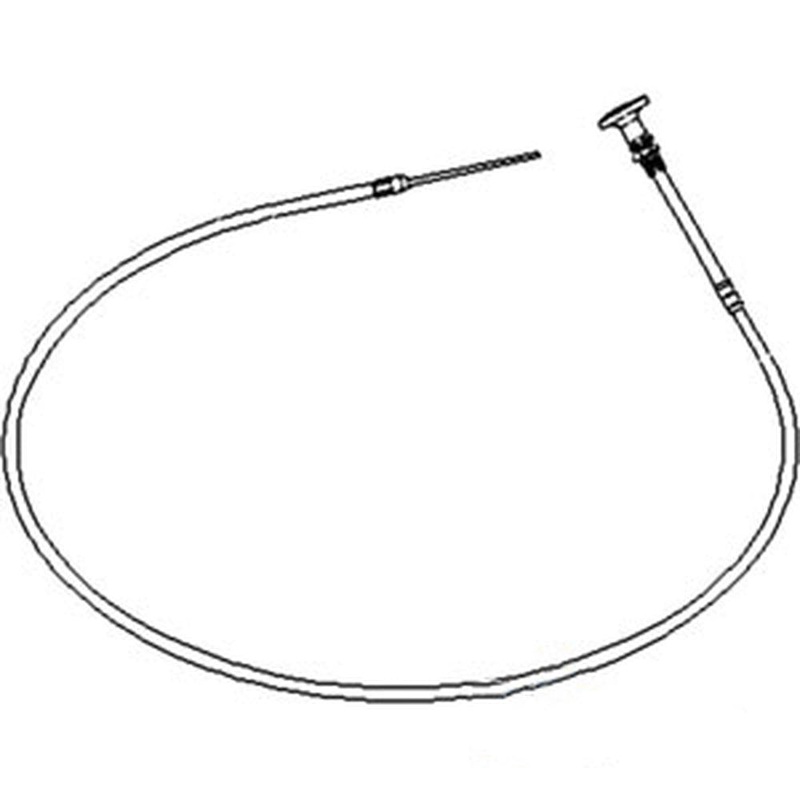 3760010M93 Fuel Stop Shutoff Cable Fits Massey Ferguson 103"  365 375 390 390T