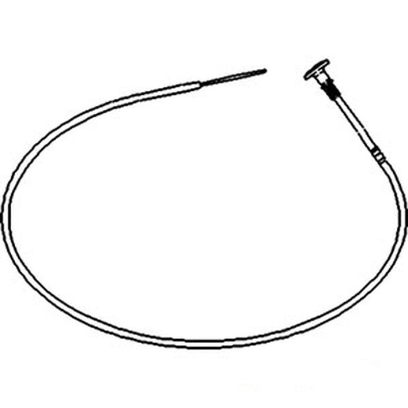 378833R93 Choke Cable Fits Case IH 540 Tractor 58 3/4" Long