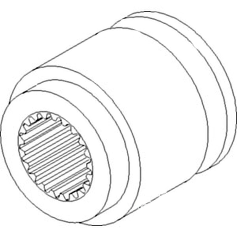3599630M91 PTO Coupler Fits Massey Ferguson 133 140 148 152 168 230 240 Tractors