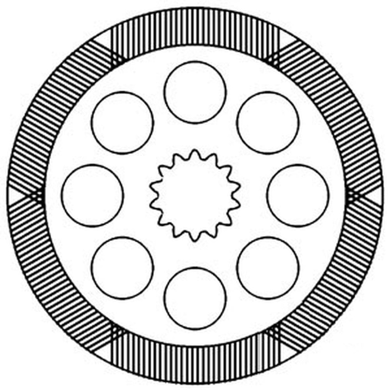 3386896M92 Brake Disc Fits Massey Ferguson Tractor 3070 3090 3095 3120