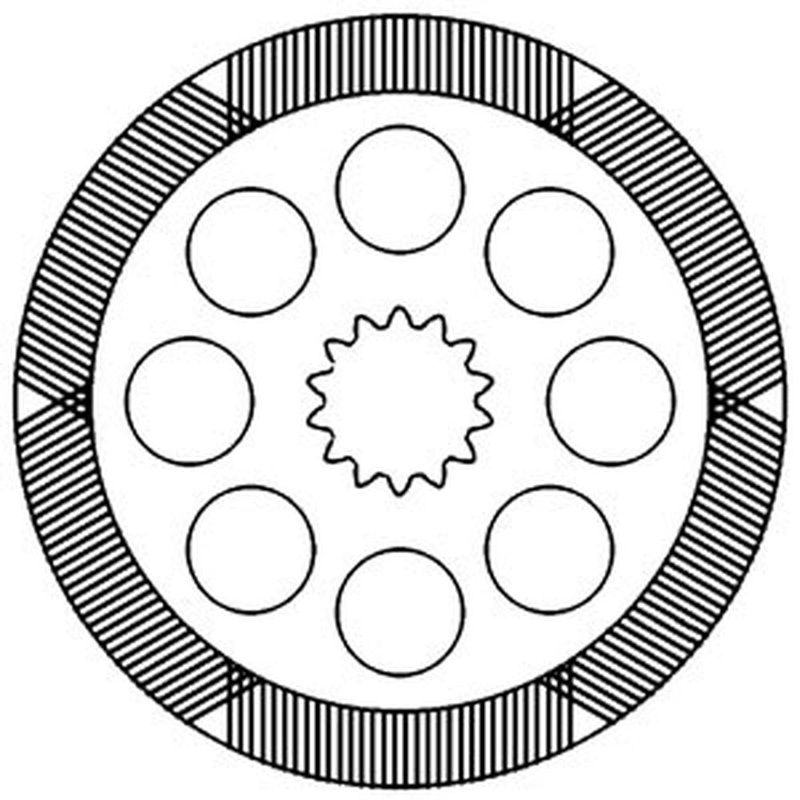 3386897M92 Brake Disc Fits Massey Ferguson 2640 3125 3140 3505 3545 3630 3645
