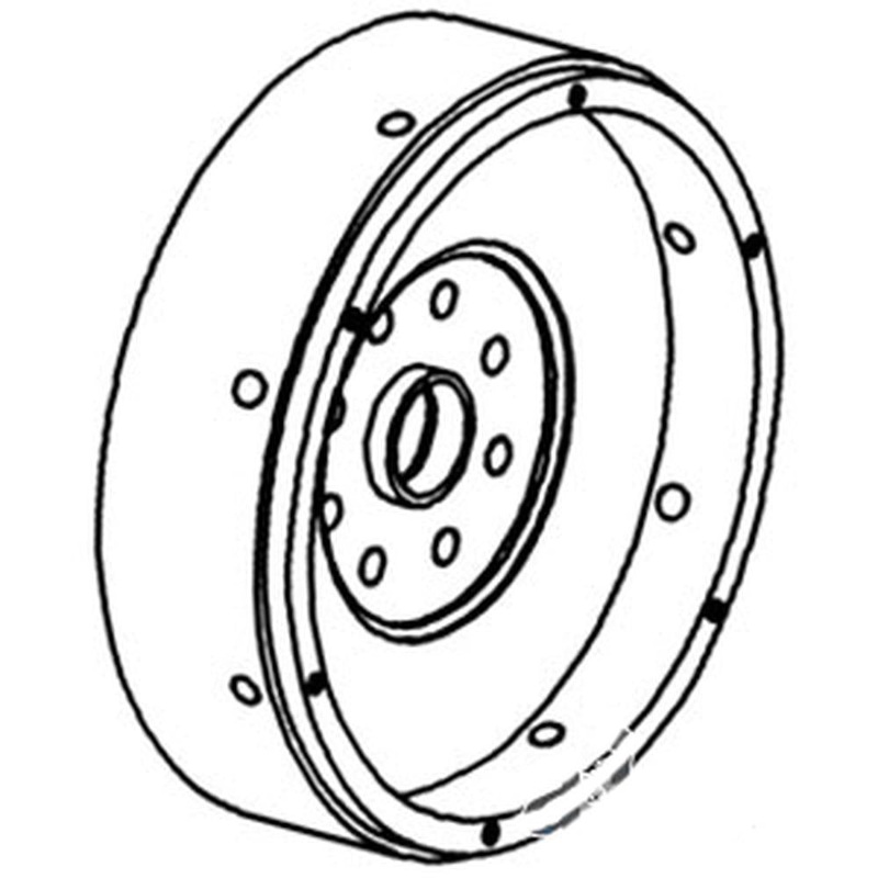 282208A1 Flywheel With Ring Gear Fits Case/International Harvester 666 686