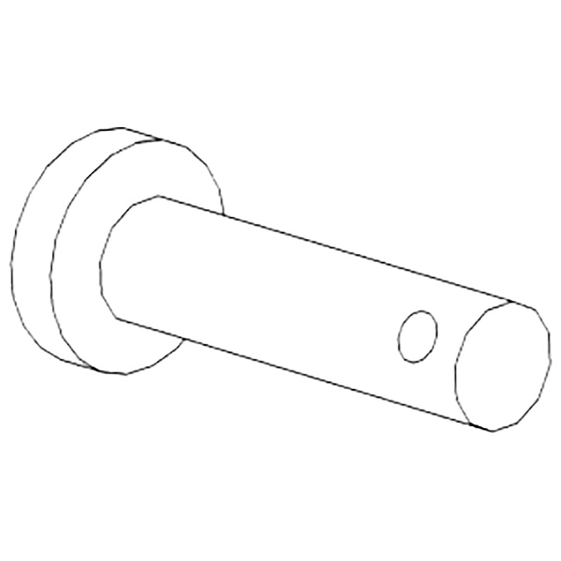 195396M1 Check Chain Clevis Pin Fits Massey Ferguson 1080 1155 135 150 165 175