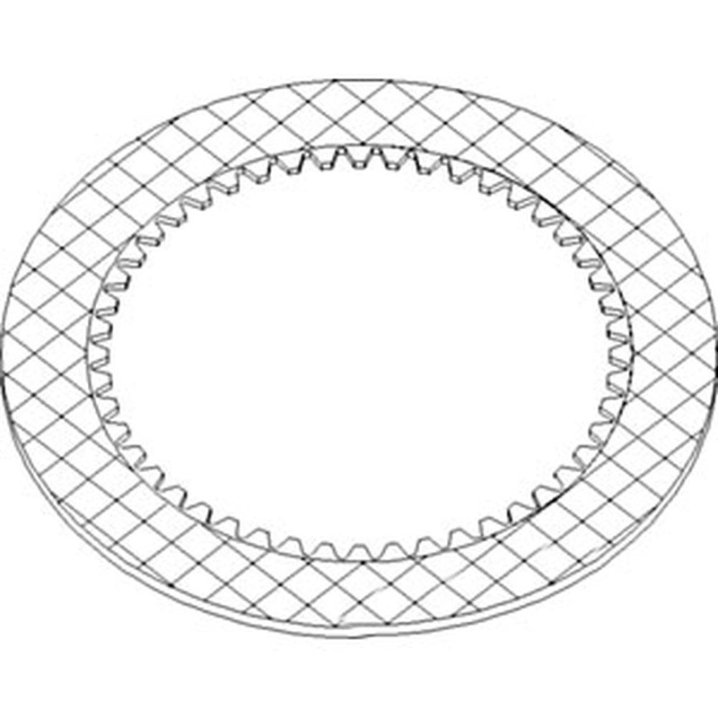1997907C1 Friction Plate Fits Case IH Tractor Models 7210 7220 7230 MX215 MX245