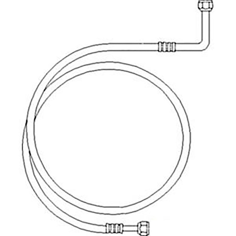 1999930C1 New Condenser Line Fits Case-IH Tractor Models 7110 7120 7130 +