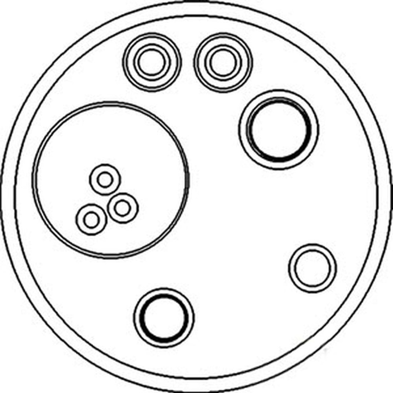 Power Steering Seal Kit replaces 1810529M91 135 135 UK 20 4500 2500 MF40
