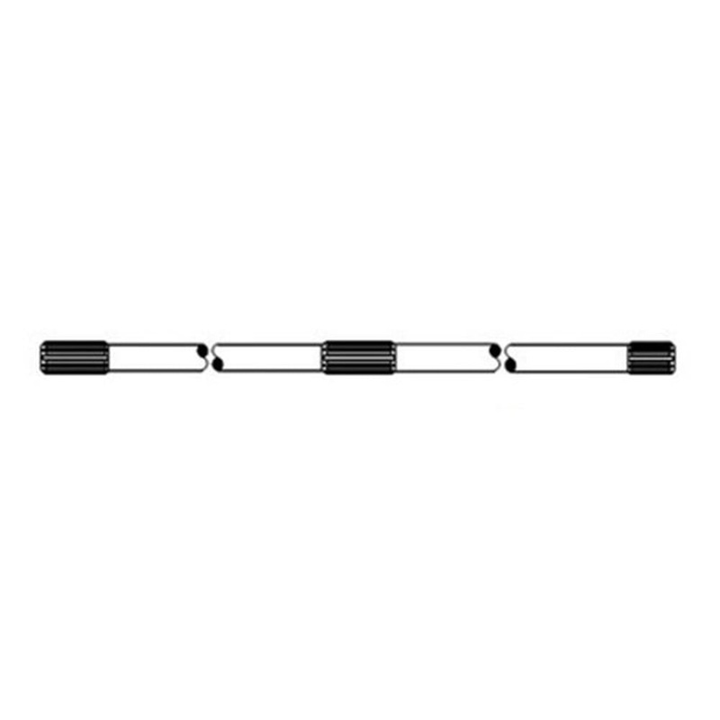 160489A New Oliver Tractor 1550 1555 PTO Shaft 71.062" Long with 12 Splines
