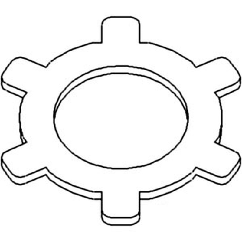 120696C1 Shift Clutch Piston Return Plate Fits CaseIH Tractor Models