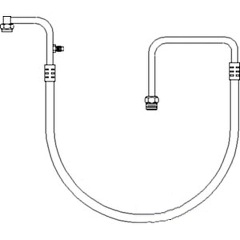 143130C5 Complete Return Line Fits Case-IH Tractor Models 3488 3688 5088 5288