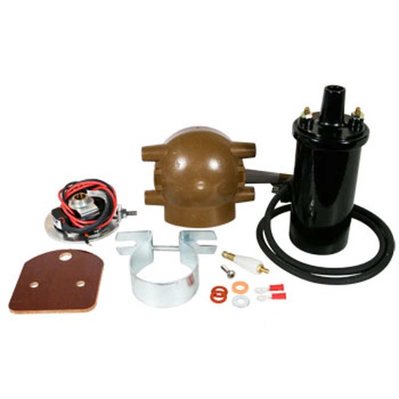 Electronic Ignition & Coil Conversion Kit Fits Ford 2N 8N 9N Tractor 6 Volt