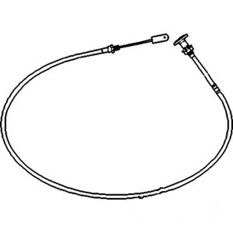 1059710C2 Fuel Stop Shutoff Cable Fits Case-IH Tractor 274 Diesel
