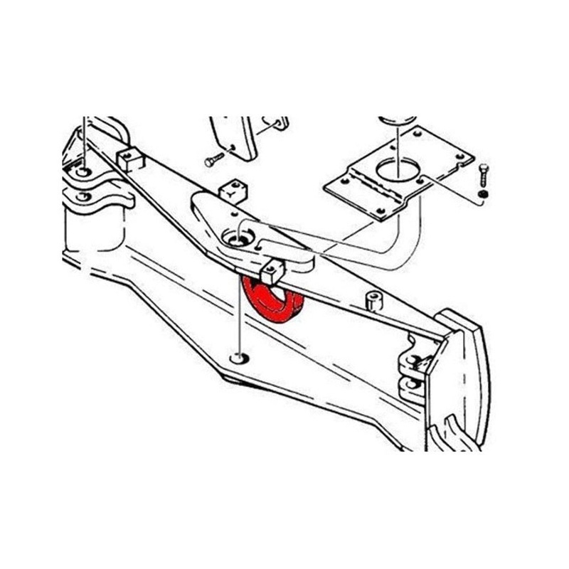 100195A1 Outer Swivel Ring Fits Case IH Fits International Tractor 850B