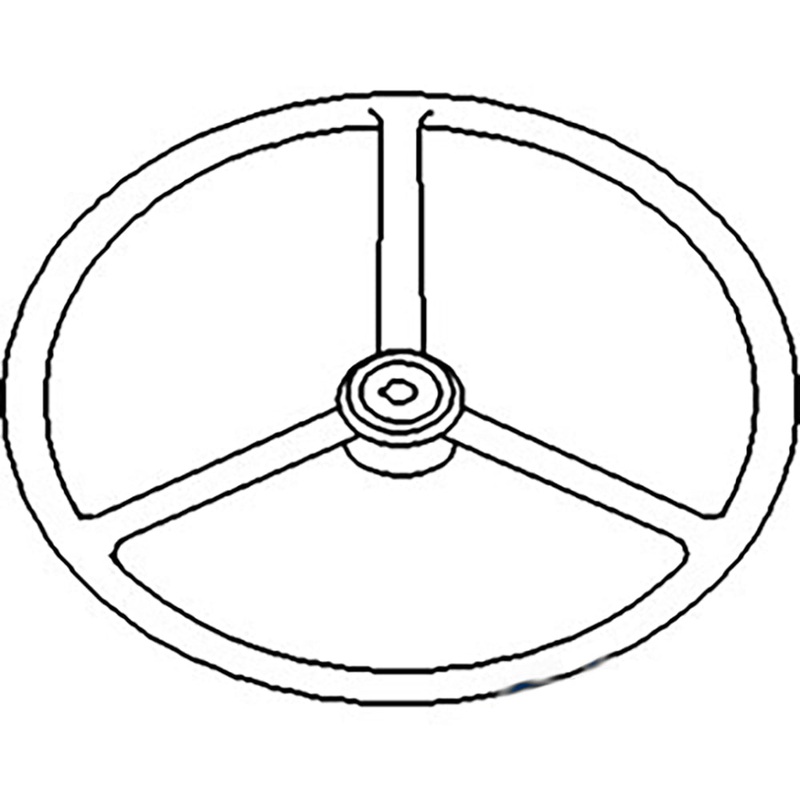 81717476 Tractor Steering Wheel Fits Ford Major Power Major