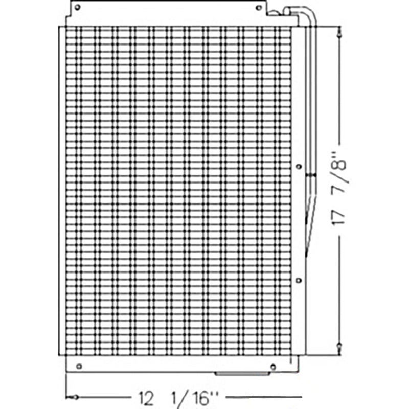 82000921 New Tractor Condenser Fits Ford New Holland 5640 6640 7740