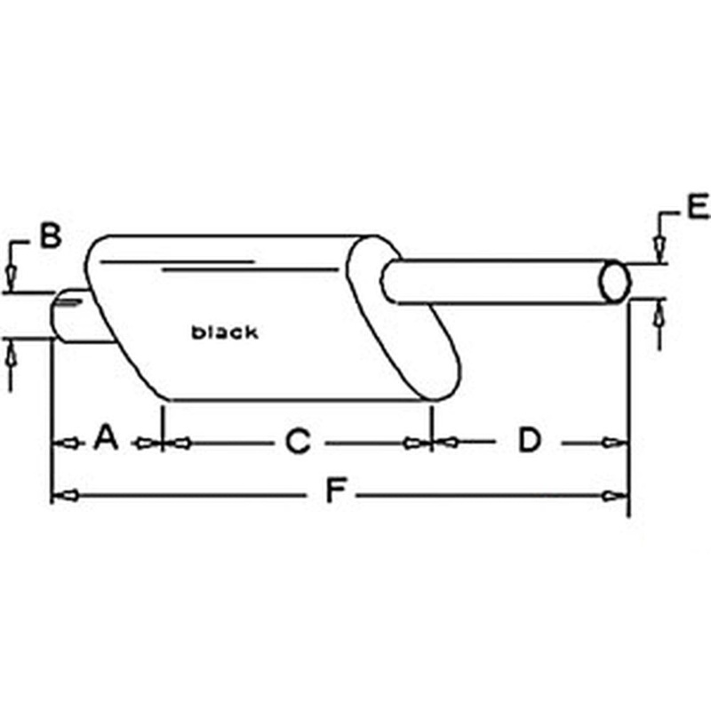70242070 70242070GV New Muffler Fits Allis Chalmers Tractor D10 D12