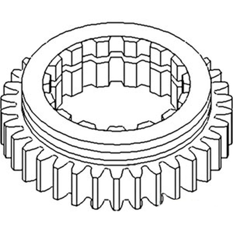 70246535 Transmission Mainshaft Sliding Gear Fits Allis Chalmers 180 185