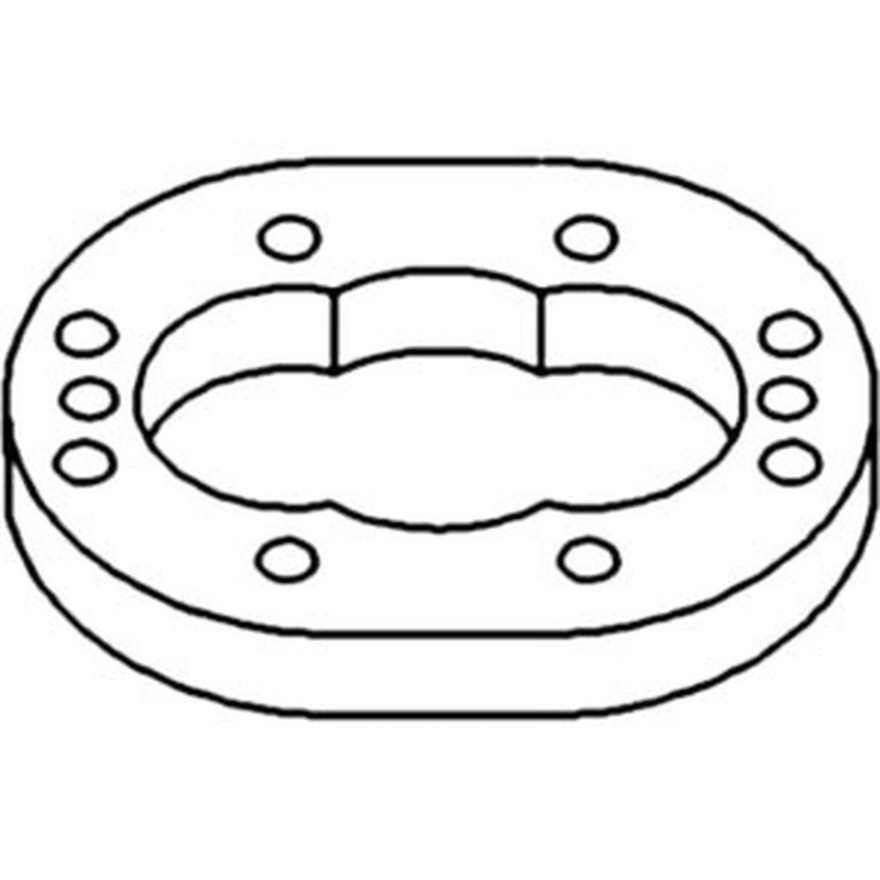 70254195 Hydraulic Pump Gear Plate Fits Allis Chalmers 200 210 220 190 190XT