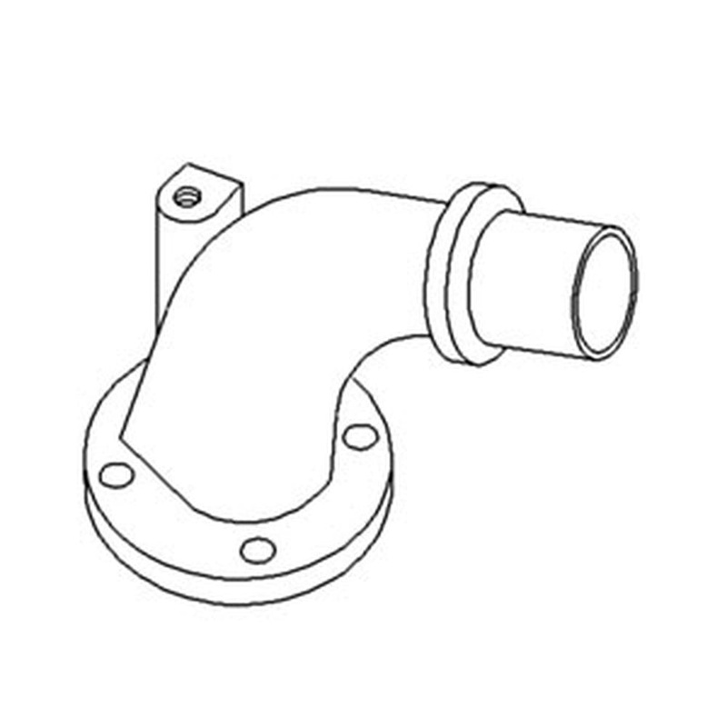 70267640 Exhaust Elbow Fits Allis Chalmers Farm Tractors 7030 7045 7060