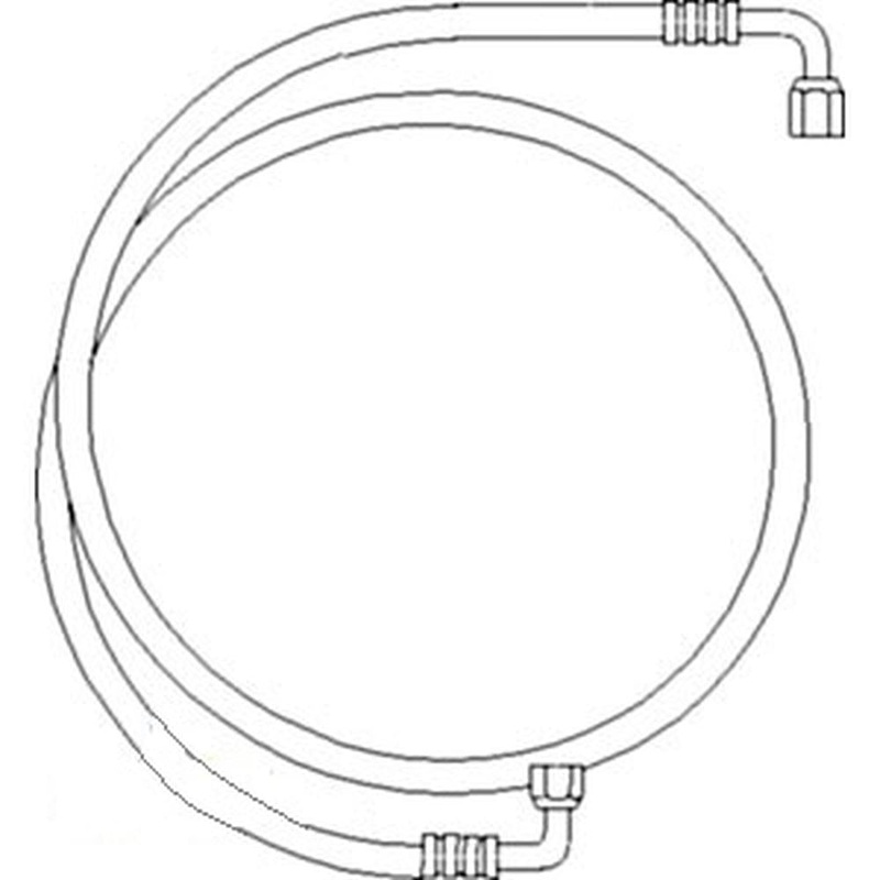 Air Conditioning Hose Line Kit Fits Allis Chalmers 7080 7030 7000 7040 7060 7050