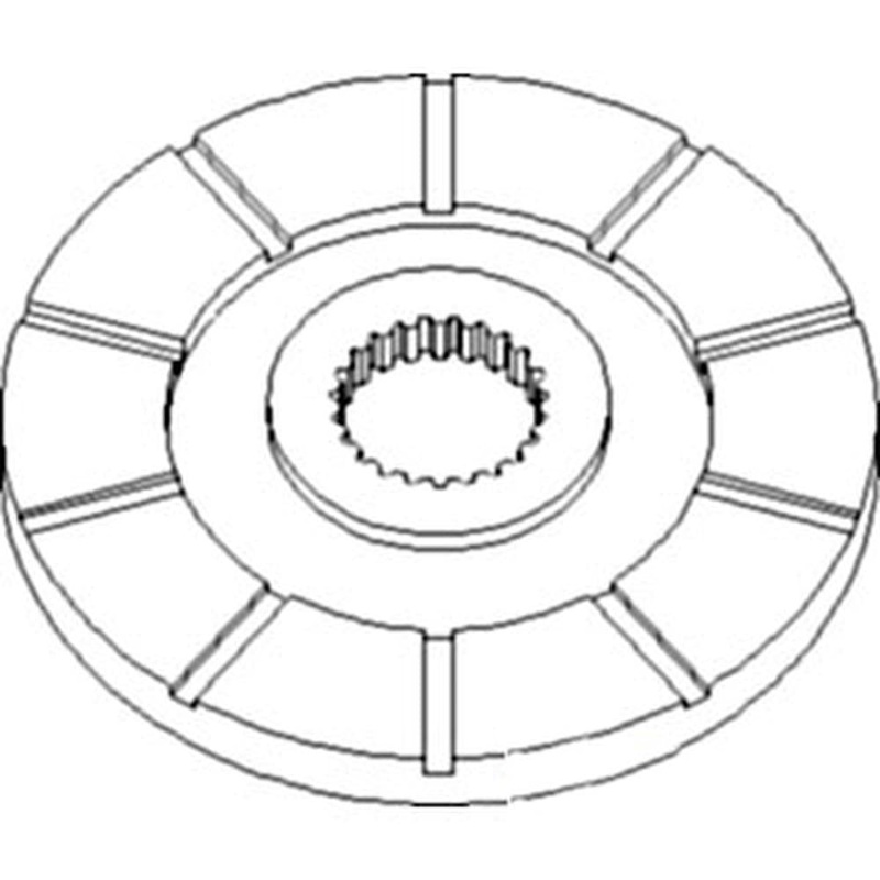 Brake Disc for Oliver 2655 for Minneapolis Moline G1350 G1355 G1050 G900 G1000