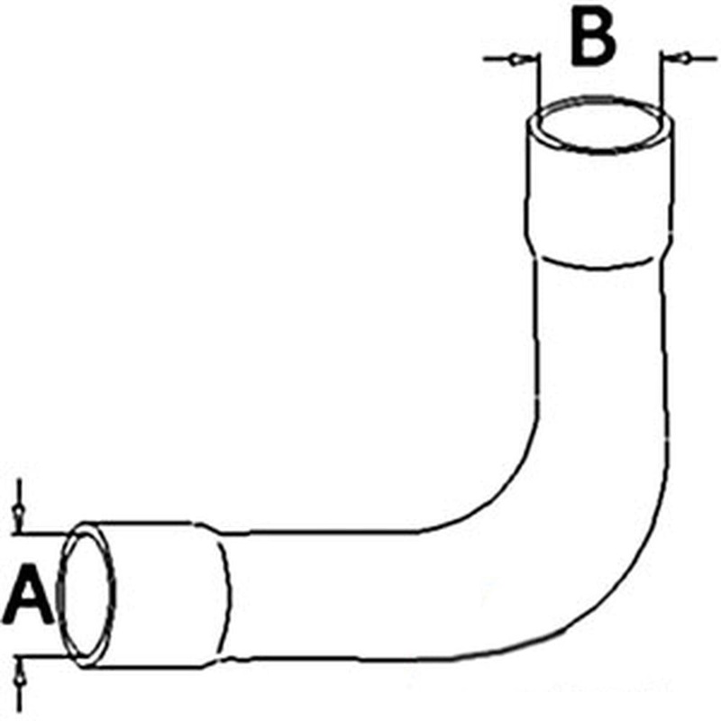 Radiator Hose - Upper Fits Allis Chalmers 8050 8030 8070 70276095
