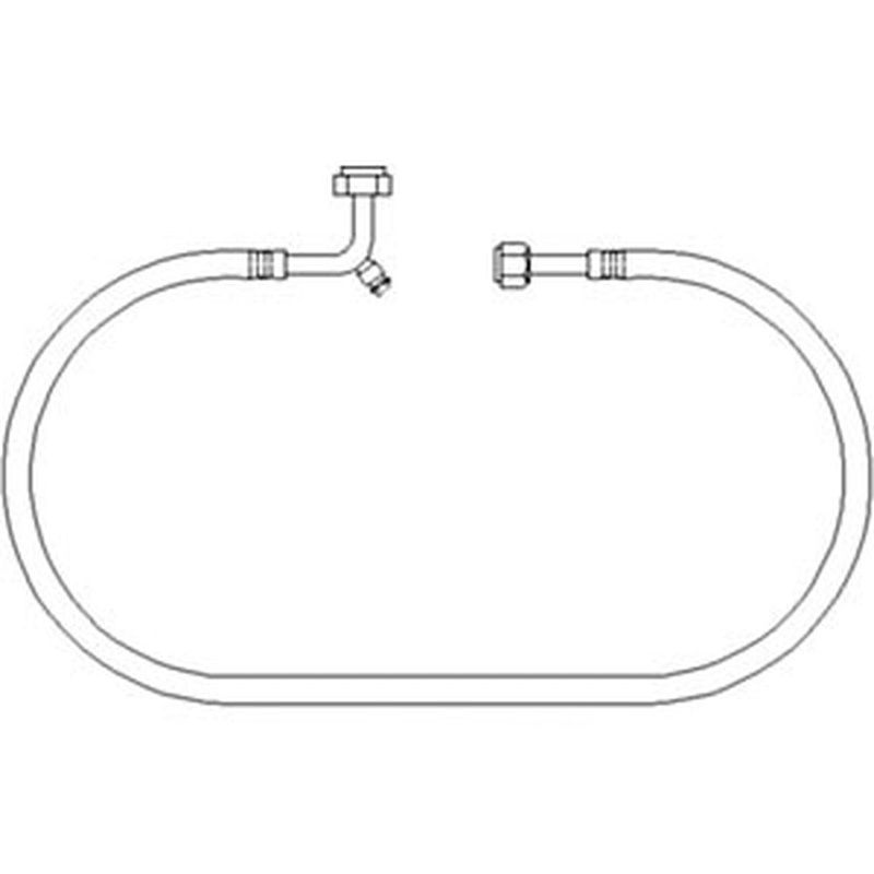 5174142 Compressor to Condenser Line Fits Ford/New Holland Tractors 4835 56
