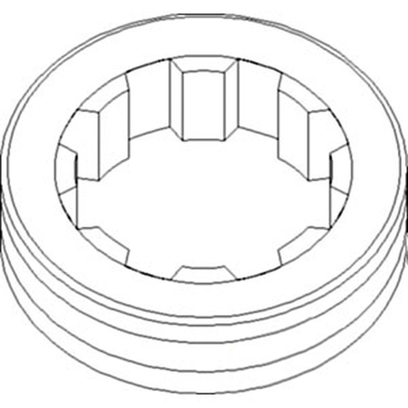 70228295 New Pinion Shaft Coupling Fits Allis Chalmers CA D10 D12 D14 D15