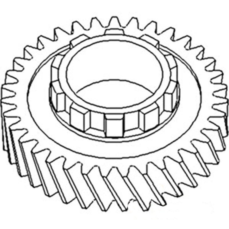 70232408 New 2nd Mainshaft Gear (10 teeth) Fits Allis Chalmers D17 170 35