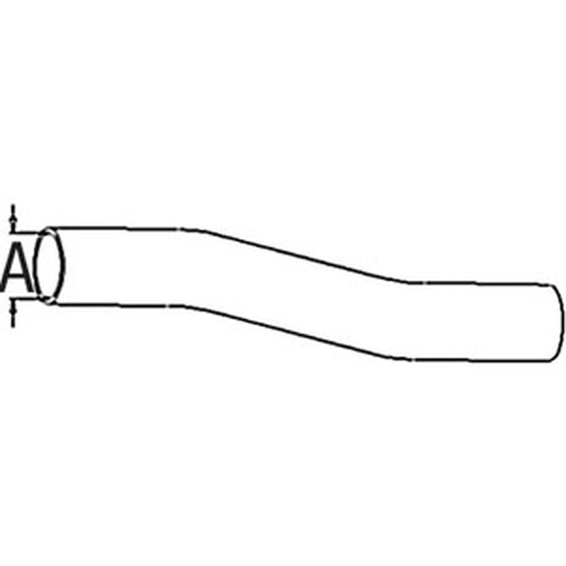 70235361 New Upper Radiator Hose Fits Allis Chalmers Tractor Models D17 +