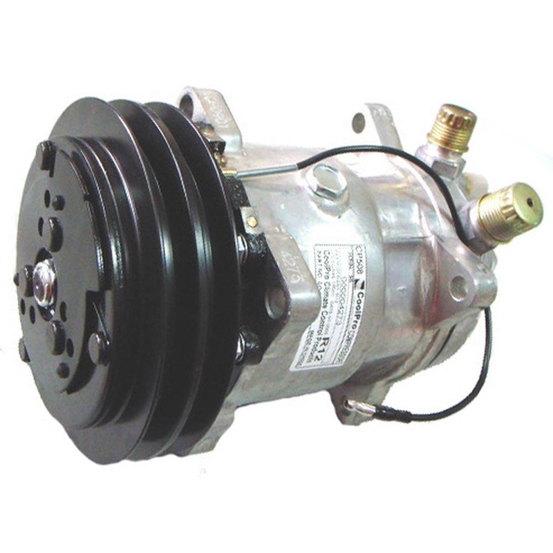 4338042 Compressor Sanden Style Fits Allis Chalmers 440 6240 6250 ++ Tractors