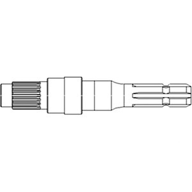 4348177 PTO Shaft for Deutz 540 RPM 7085 7110 7120 DX4.10 DX4.30 DX4.50 DX6.30+