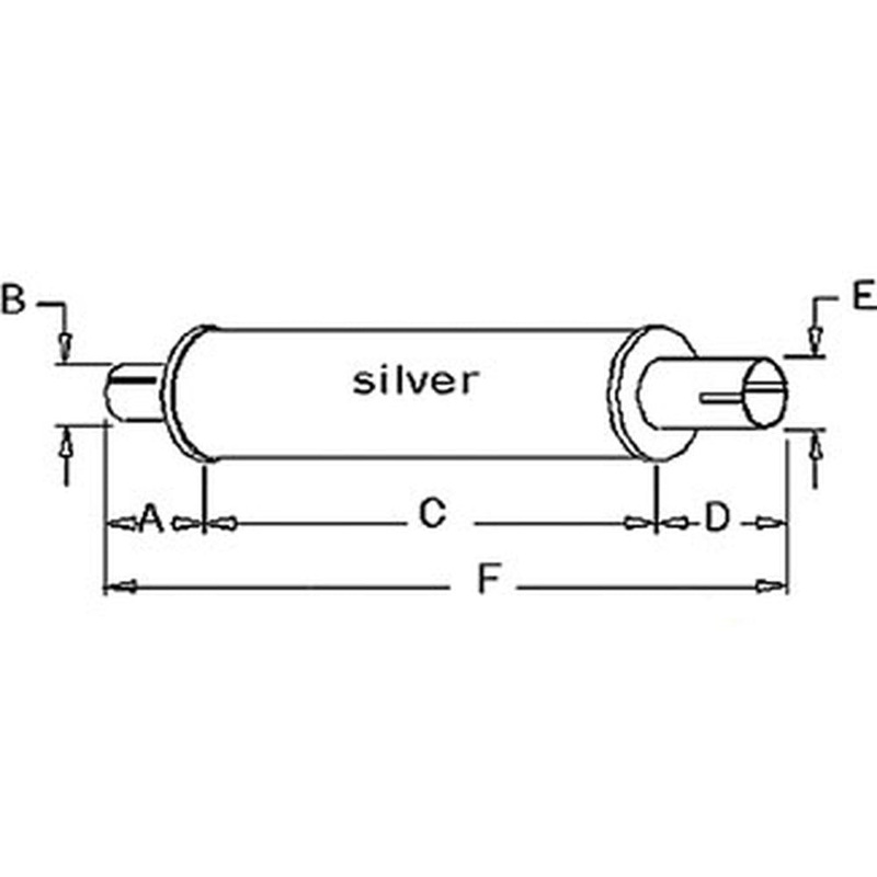 26042 Vertical Muffler For VersatileSwather/Windrower 400