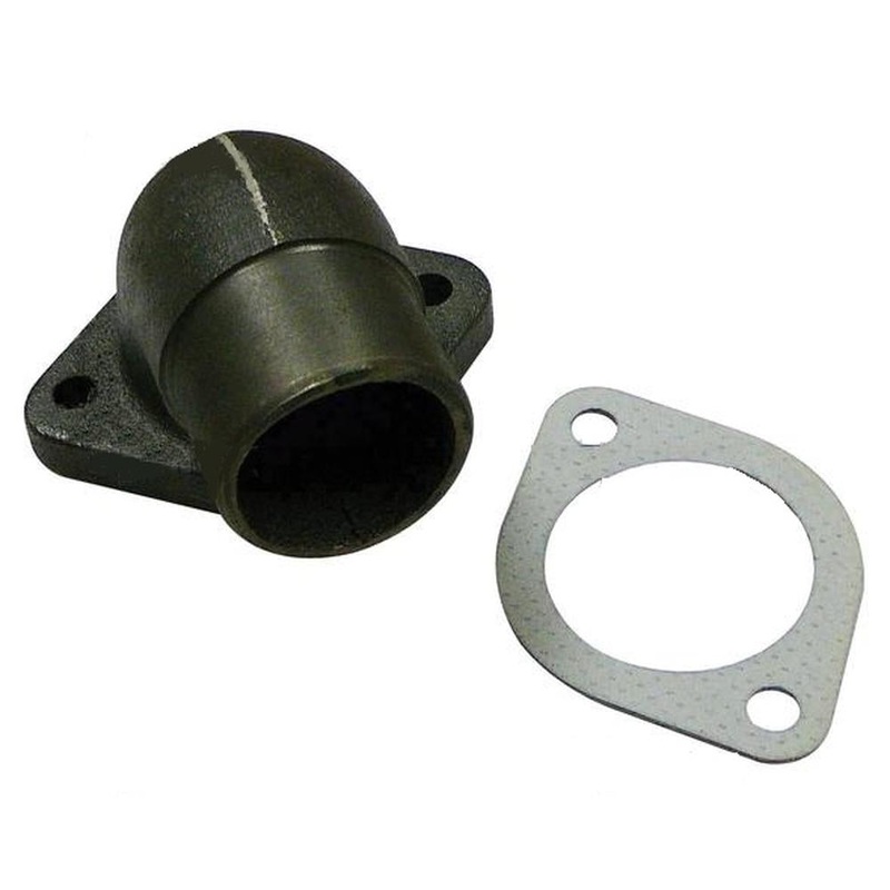 Exhaust Manifold Elbow 3.25" C To C Bolt Holes Fits Ford 801 901 4000 310075