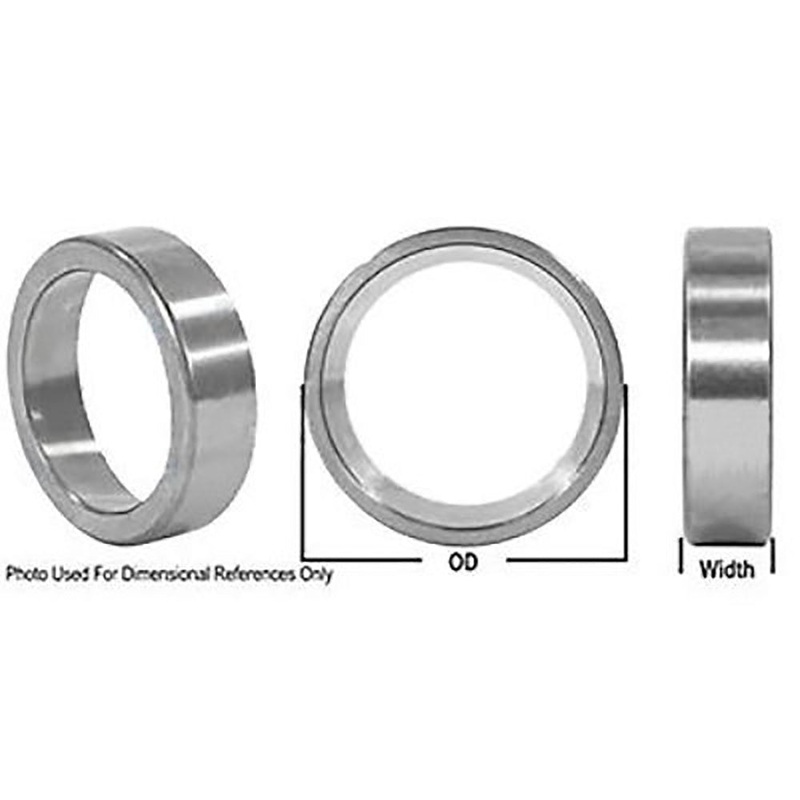 352 Tapered Roller Bearing Cup 0.09" Radius 0.859" Width 3.548" OD
