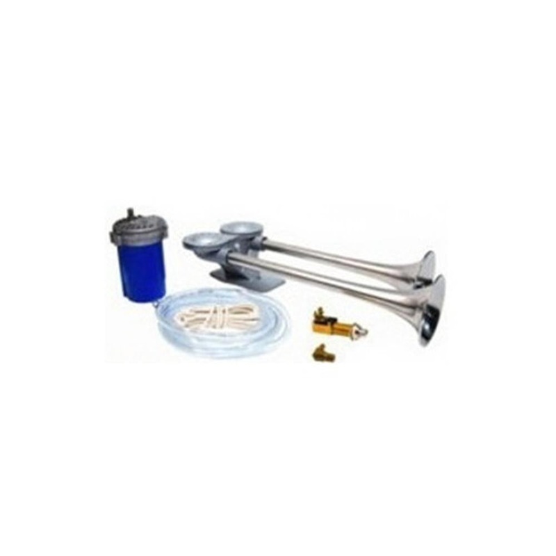 62330 Air Horn 118 DB + includes 12 Volt Compressor Kit for Fiamm Signaltone 12V