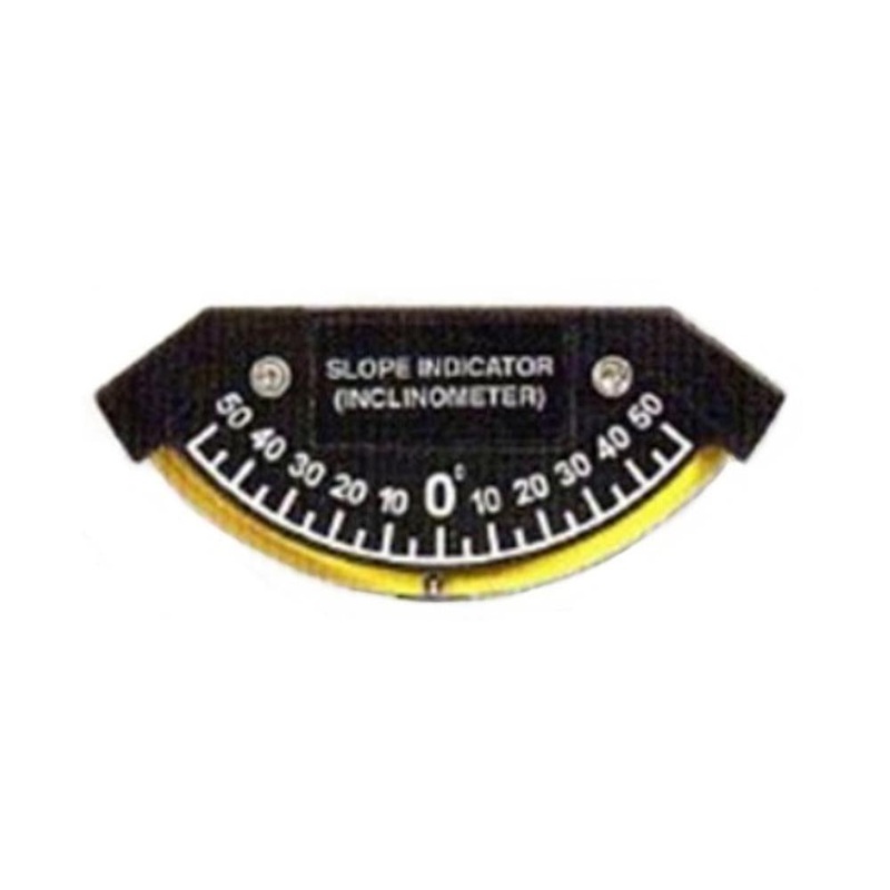 7489 Slope Degree Indi Fits CATor / Inclinometer 2 13/16" H x 6 1/4" W