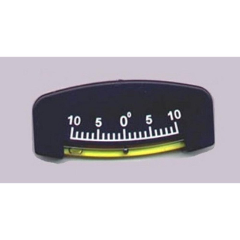Adhesive Mount 10 Degree Slope Degree Indicator - Includes Bracket